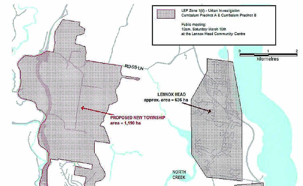 Where the proposed rezonings will take place and how the new conurbation compares with existing population centres. Where the proposed rezonings will take place and how the new conurbation compares with existing population centres.